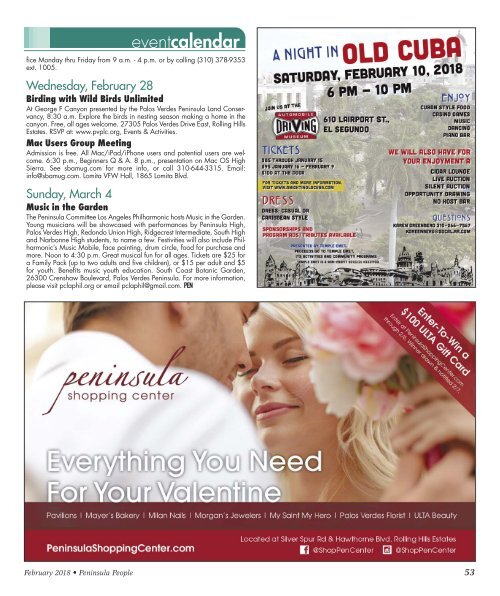 Peninsula People Feb 2018