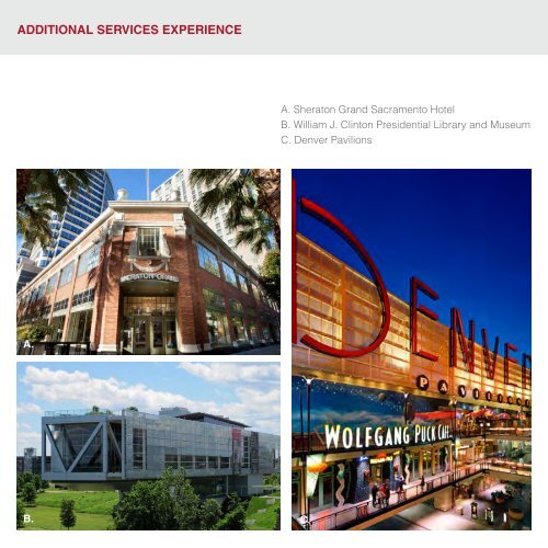 Hensel Phelps Services - Experience - Digital Brochure