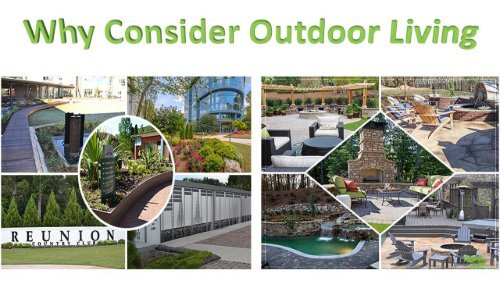 Why Consider Outdoor Living in Atlanta GA