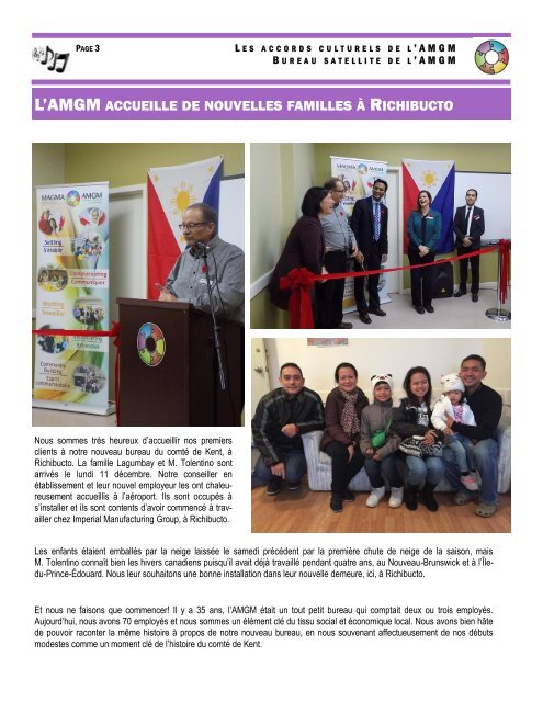 Bulletin de l'AMGM - Hiver 2018 - FR