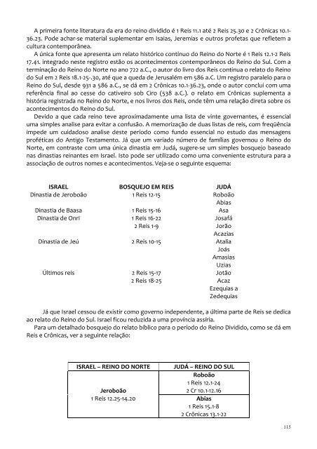 a historia de israel no antigo testamento