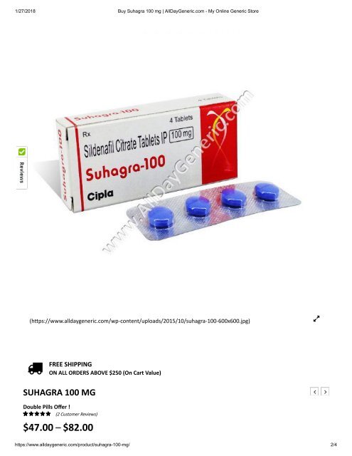 Buy Suhagra 100 mg 