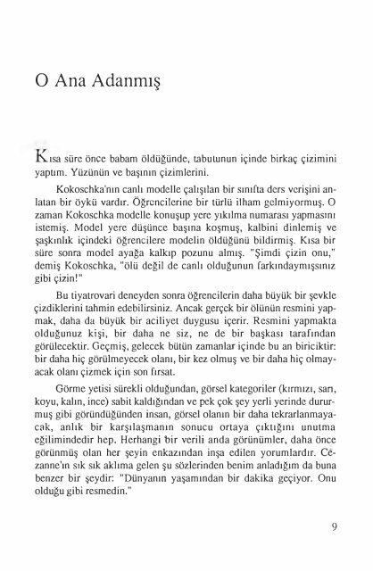 01. John Berger - O Ana Adanmış