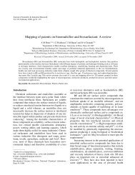 Mapping of patents on bioemulsifier and biosurfactant: A review