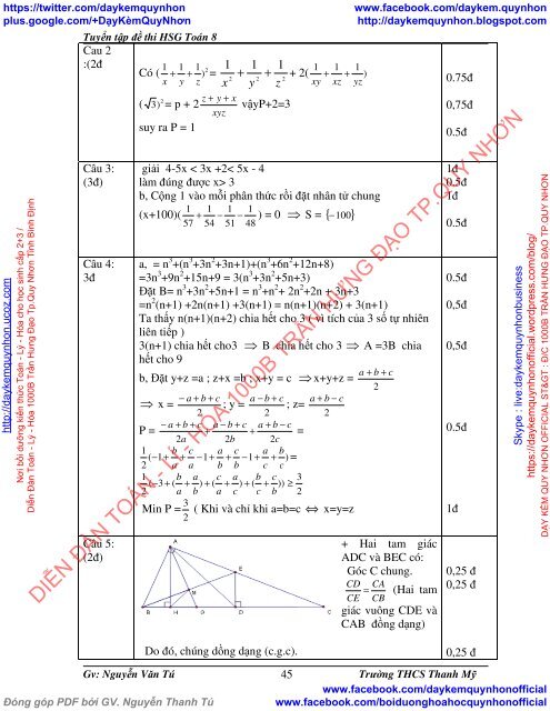 [ COMBO ] BỒI DƯỠNG TOÁN 8 NÂNG CAO VÀ PHÁT TRIỂN (VŨ HỮU BÌNH-NXBGD) & TUYỂN TẬP ĐỀ THI HSG TOÁN 8 (NGUYỄN VĂN TÚ-THCS THANH MỸ)