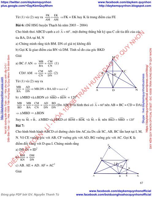 [ COMBO ] BỒI DƯỠNG TOÁN 8 NÂNG CAO VÀ PHÁT TRIỂN (VŨ HỮU BÌNH-NXBGD) & TUYỂN TẬP ĐỀ THI HSG TOÁN 8 (NGUYỄN VĂN TÚ-THCS THANH MỸ)