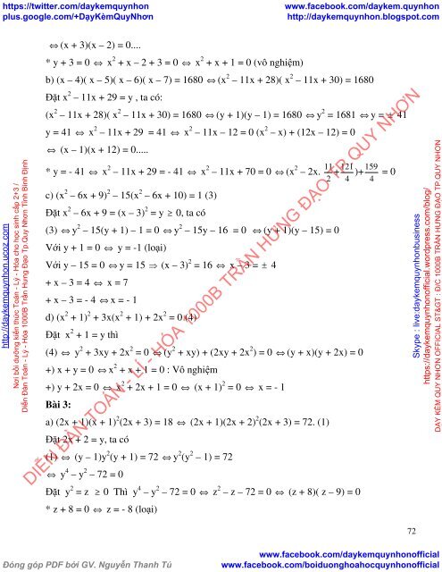 [ COMBO ] BỒI DƯỠNG TOÁN 8 NÂNG CAO VÀ PHÁT TRIỂN (VŨ HỮU BÌNH-NXBGD) & TUYỂN TẬP ĐỀ THI HSG TOÁN 8 (NGUYỄN VĂN TÚ-THCS THANH MỸ)