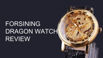 Forsining Dragon Mechanical Watch Review