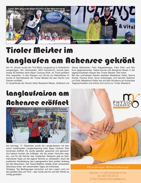 Regionalsport Ausgabe Februar 2018