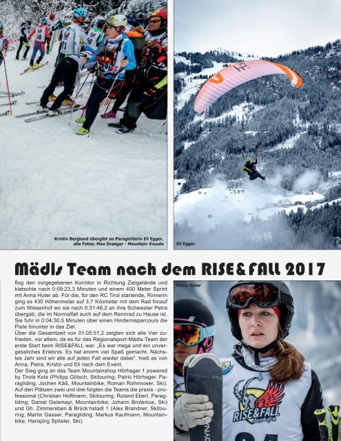 Regionalsport Ausgabe Februar 2018