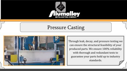 No Bake Sand Casting in OH | Alumalloy Metalcastings