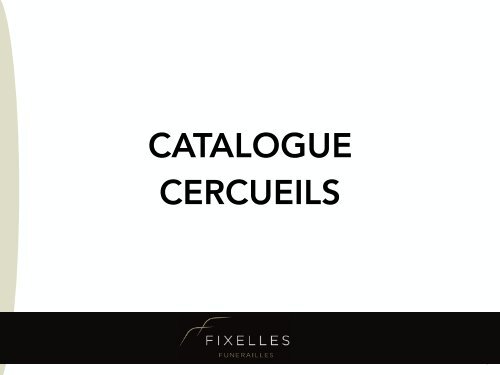 Catalogue Cercueils FF