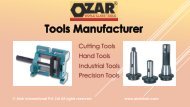 Ozar Tools - World Class Tool