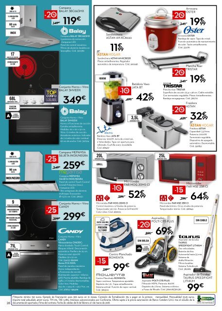 Conforama especial dormitorios y colchones ofertas hasta 1 de marzo 2018