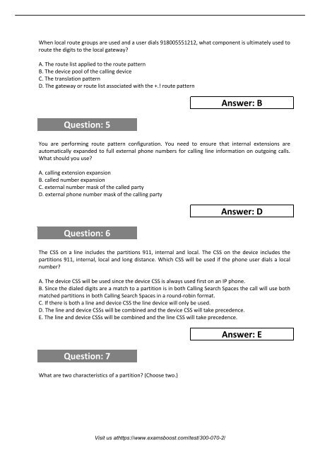 300-070 Exam Passing Guarantee 2018