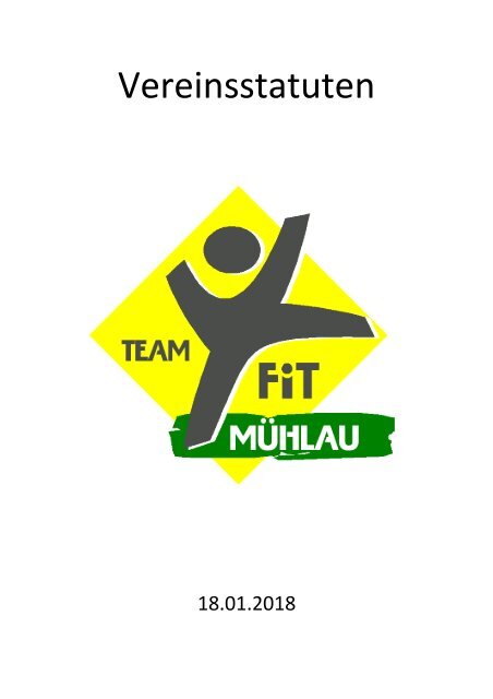 Vereinsstatuten TEAM FiT MÜHLAU_pdf Heft