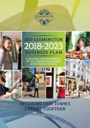 BID Leamington Business Plan 2018-2023