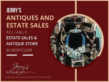 The Best Estate Liquidation Service in Montclair