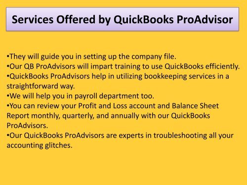 QuickBooks ProAdvisor Support 1-888-909-0535 Phone Number