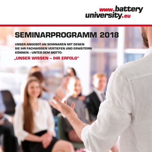 Seminarprogramm 2018