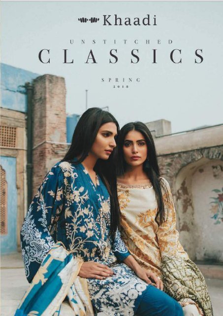 Khaadi Unstitched Spring 2018 - Classics