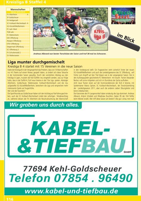 Kicker der Ortenau Sommer 2012/2013