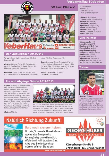 Kicker der Ortenau Sommer 2012/2013