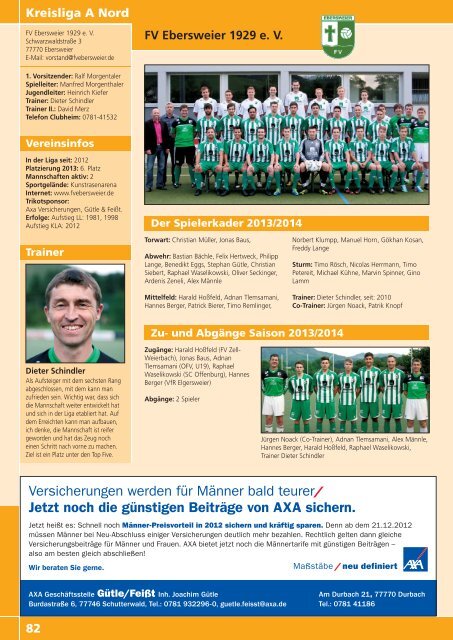 Kicker der Ortenau Sommer 2013/2014