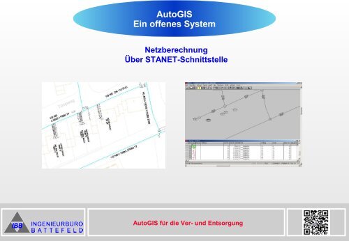 AutoGIS - Das GIS für Ver- und Entsorgungsunternehmen mit BricsCAD