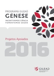 Programa Gilead Genese - Projetos 2016 v2