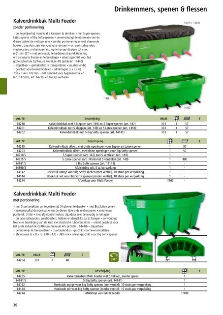 Agrodieren.be landbouwbenodigdheden en erf catalogus 2018