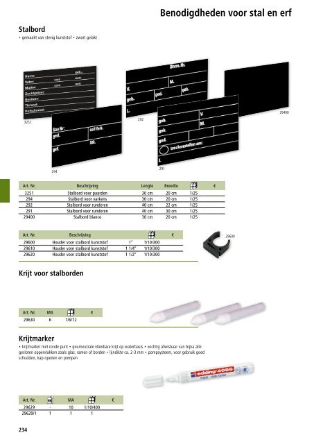 Agrodieren.be landbouwbenodigdheden en erf catalogus 2018