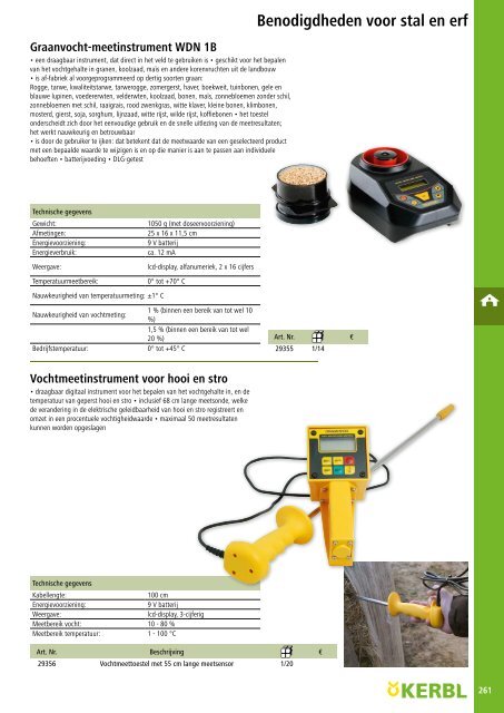 Agrodieren.be landbouwbenodigdheden en erf catalogus 2018