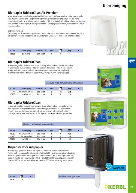 Agrodieren.be landbouwbenodigdheden en erf catalogus 2018