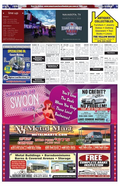 American Classifieds February 15th Edition