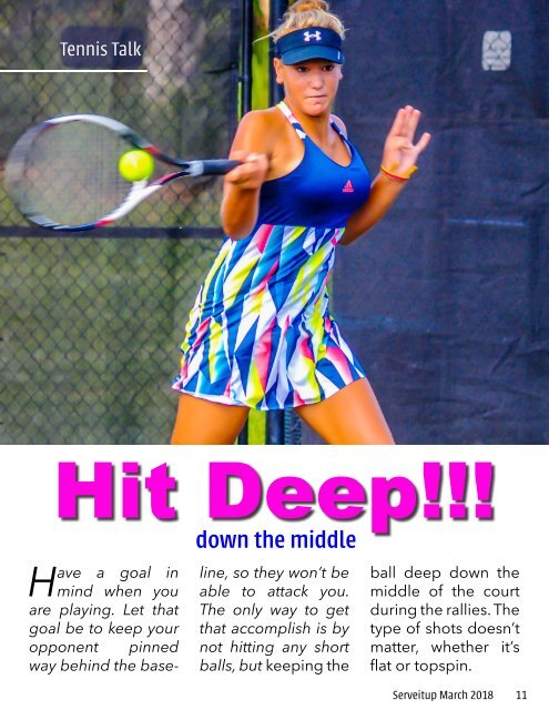 Serveitup Tennis Magazine #25