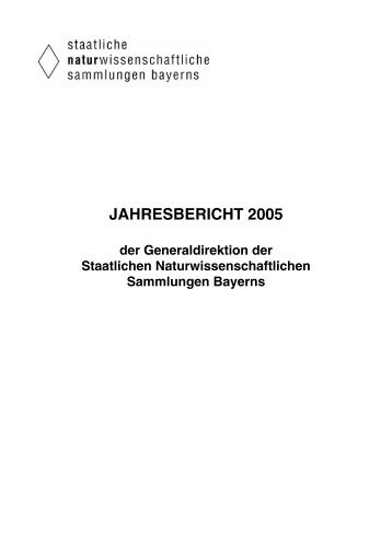 3.2.2 Sammlung und Forschung - Staatliche Naturwissenschaftliche ...