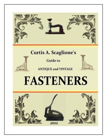 GuideToAntiqueAndVintageFasteners