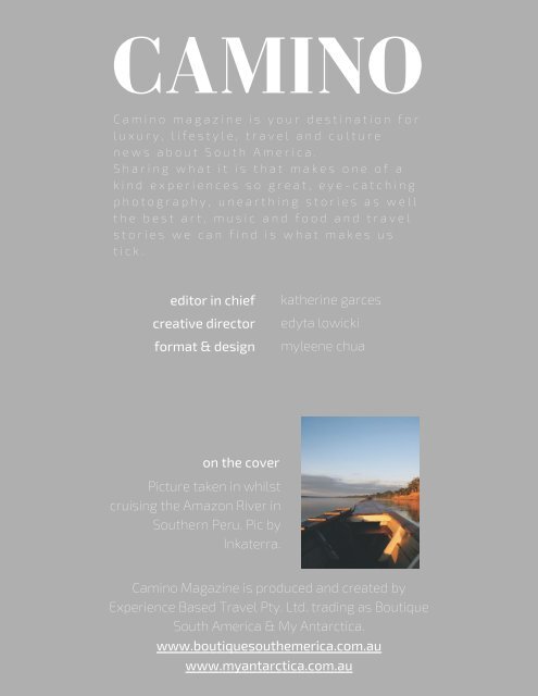 CAMINO ISSUE #4 