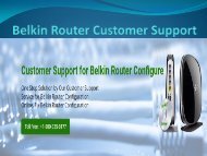 Dial 18002046959 Belkin Router Customer Support