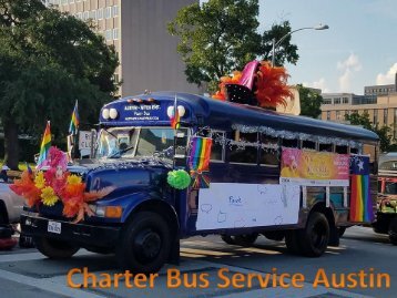 Charter Bus Service Austin