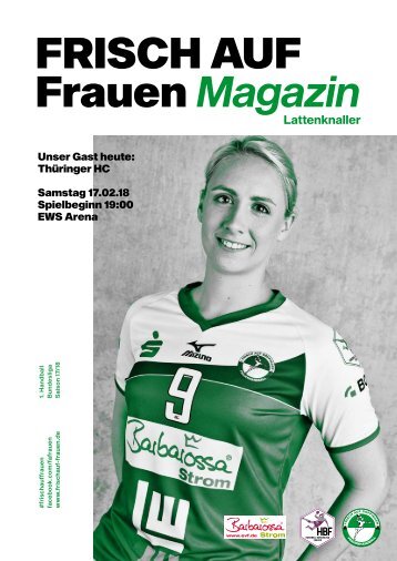 Ausgabe 6 - Saison 2017/2018 - FRISCH AUF Frauen Magazin "LATTENKNALLER"