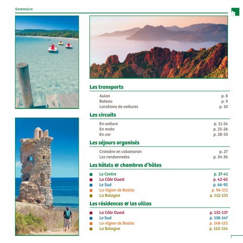 Brochure Corse été 2018 - CORSICA TRAVEL