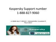 Kaspersky Support number