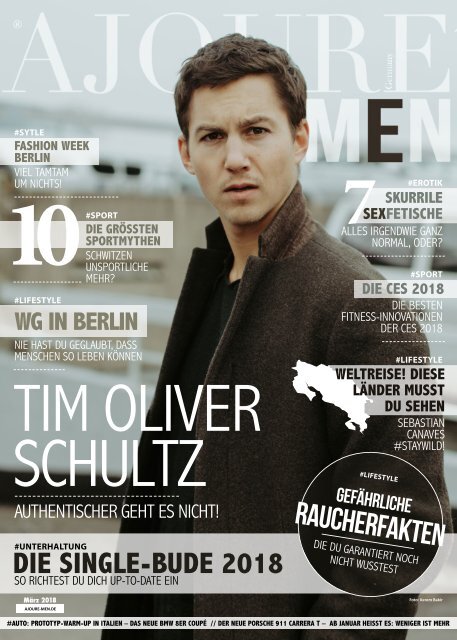 AJOURE´ Men Magazin März 2018  