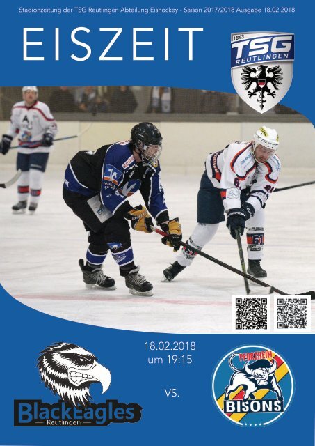 TSG Black Eagles vs. Bisons Pforzheim 18 02 2018