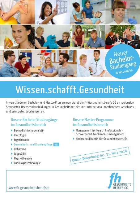 Fit for Life Broschüre 2018