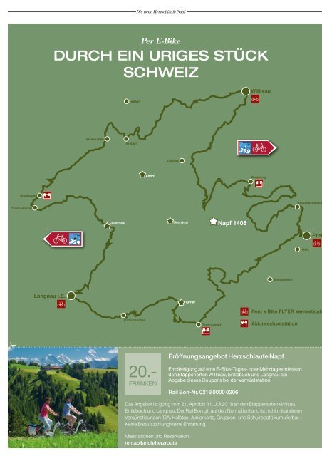 Herzroute Saisonbeilage «via» März 2018