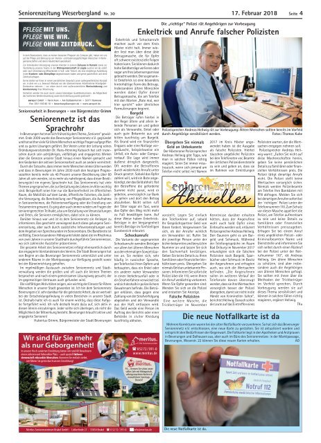 Senioren-Zeitung Weserbergland 30