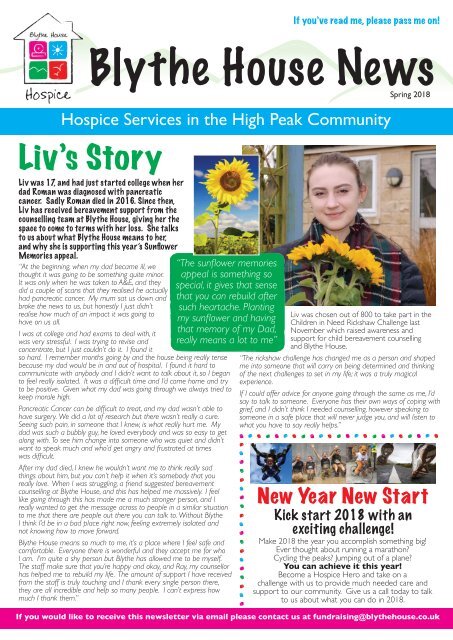 Spring Newsletter 2018